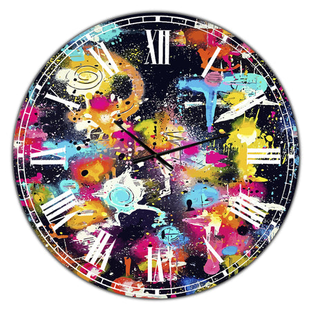 The Lovers The Dreamers & Me - Oversized Modern Wall Clock