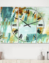 On Your Right - Oversized Modern Wall Clock - 3 Panels