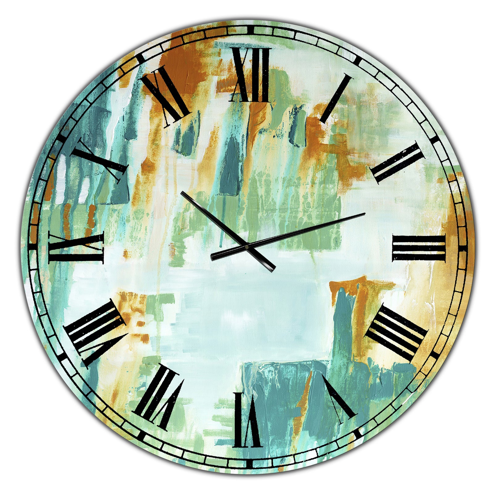 On Your Right - Oversized Modern Wall Clock