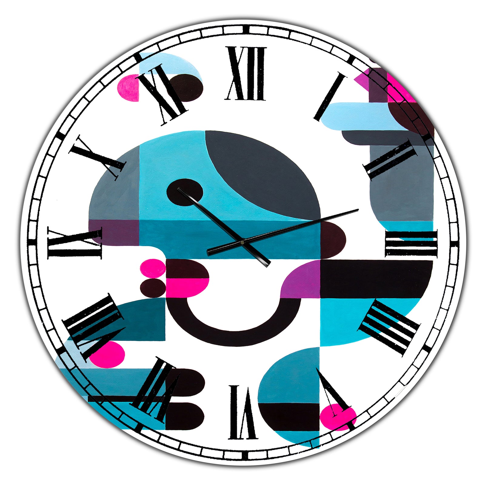 Birdkeeper - Oversized Mid-Century Wall Clock