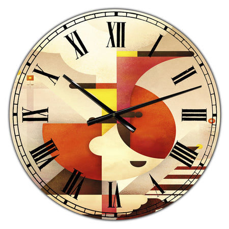 All That Jazz - Large Mid-Century Wall Clock