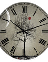 Inevitable - Large Cottage Wall Clock