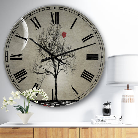 Inevitable - Large Cottage Wall Clock
