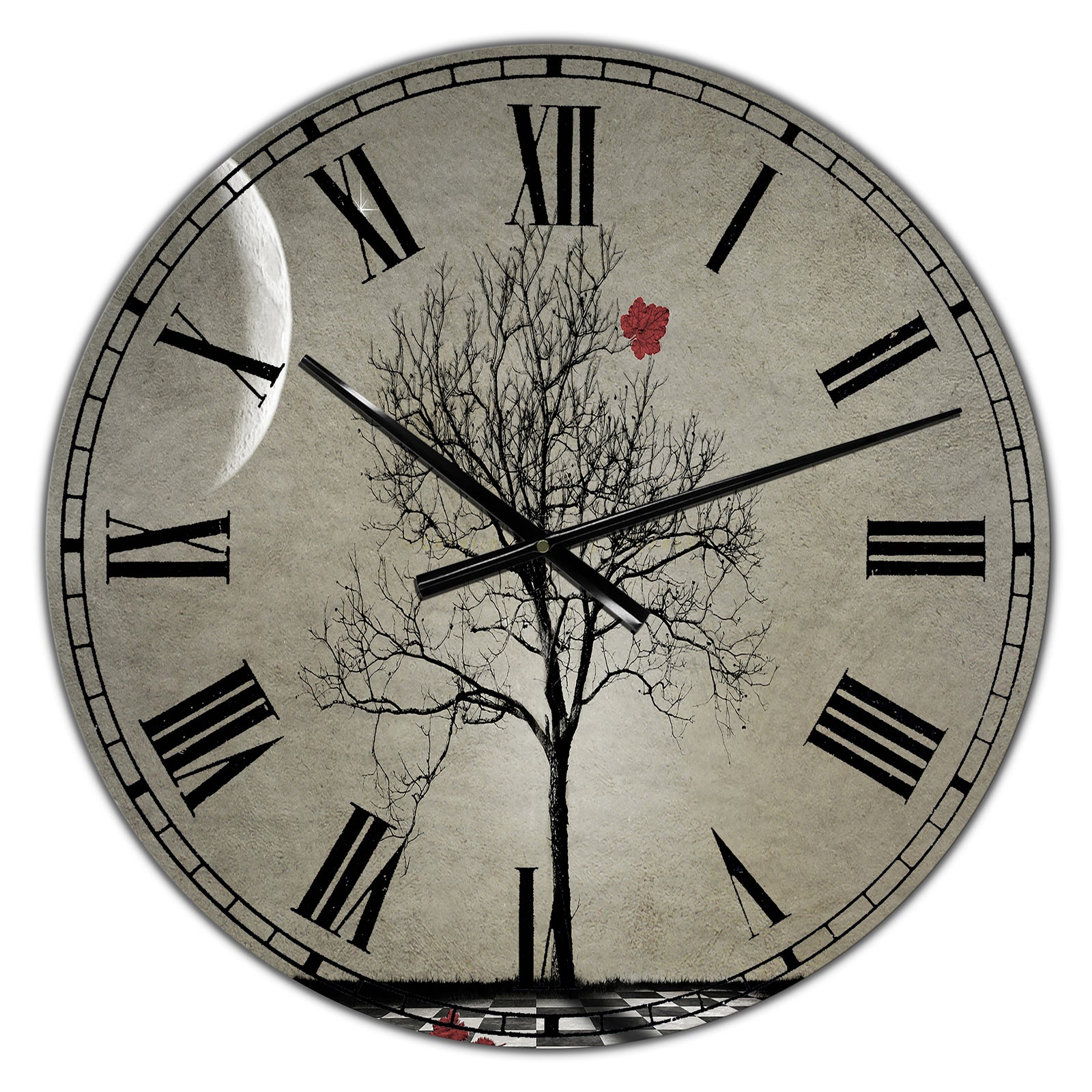 Inevitable - Large Cottage Wall Clock