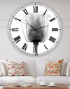 Rose ,Noma X-Ray - Oversized Cottage Wall Clock