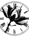 Magnolia X-Ray - Oversized Cottage Wall Clock