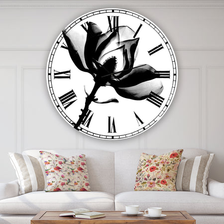 Magnolia X-Ray - Oversized Cottage Wall Clock