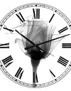 Rose #10 X-Ray - Large Cottage Wall Clock