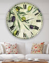 Olives de Nice - Oversized Cottage Wall Clock