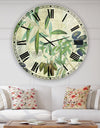 Olives Picholines - Oversized Cottage Wall Clock