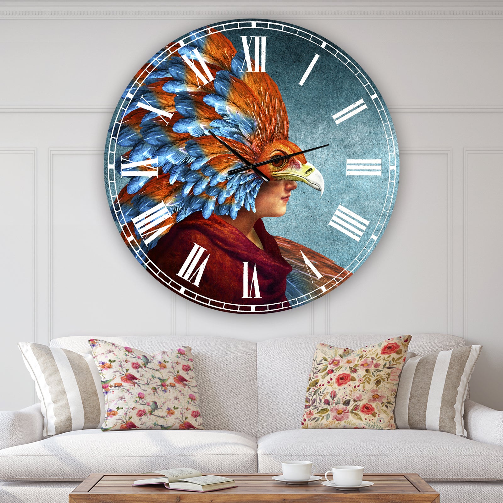 Free-Spirited - Oversized Modern Wall Clock