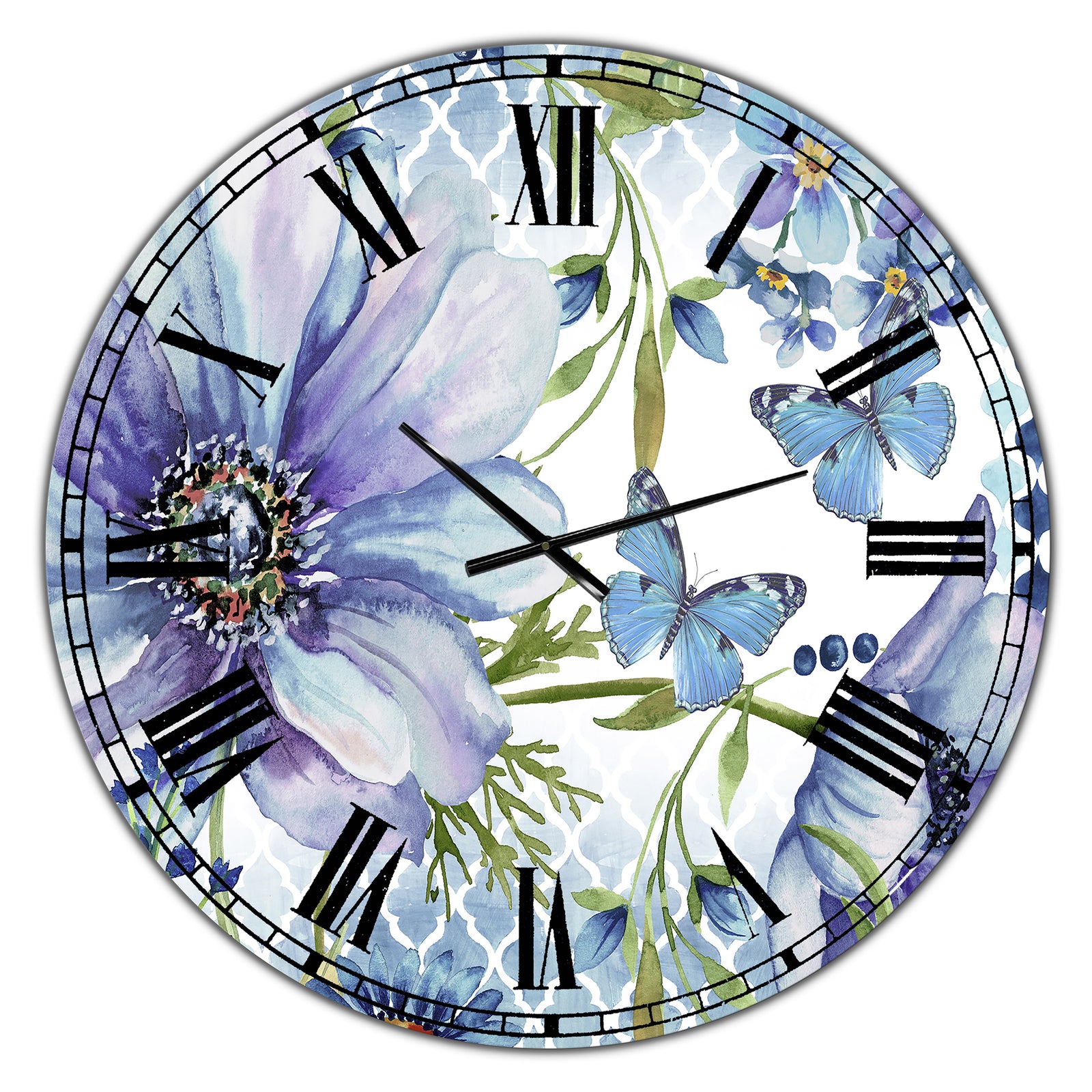 Sheila's Lovely Garden-JP3930 - Oversized Cottage Wall Clock