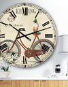 BIKE-KEATING BICYCLE - Large Cottage Wall Clock