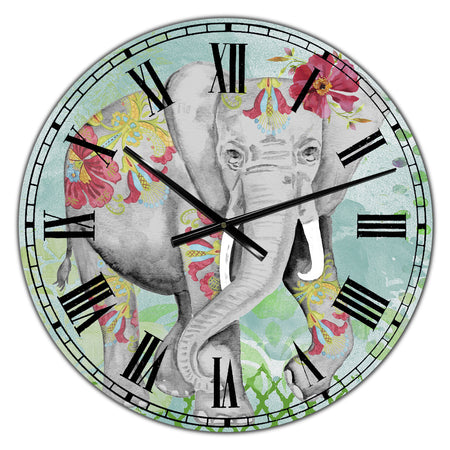 Safari Dancer - Large Cottage Wall Clock