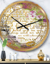 With Love From Paris 1 - Large Traditional Wall Clock