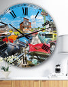 The Tri Five - Large Modern Wall Clock