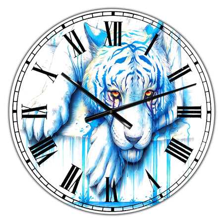 Blue Tears - Large Cottage Wall Clock