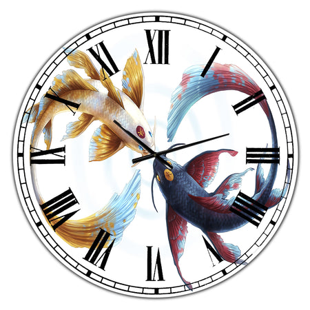 Eternal Bond - Oversized Nautical & Coastal Wall Clock