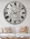 Heaven Sent - Oversized Cottage Wall Clock