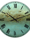 Porch & Den [Clock] Ocean Dreams - Large Aluminum Wall Clock