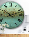 Porch & Den [Clock] Ocean Dreams - Large Aluminum Wall Clock