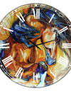 Dance Of The Wild One - Oversized Cottage Wall Clock