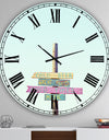 4 Thruths Of Life - Oversized Cottage Wall Clock