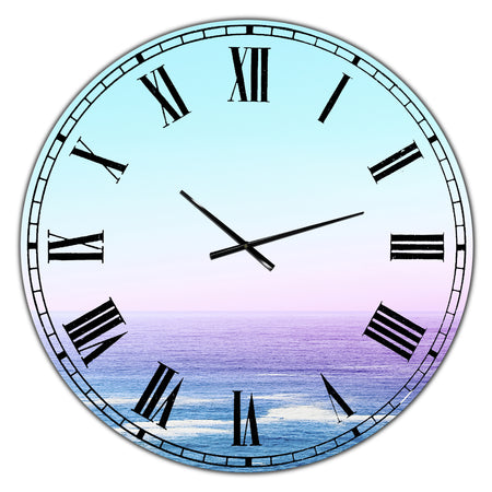 Ocean View - Oversized Nautical & Coastal Wall Clock
