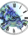 Sea Turtle - Oversized Cottage Wall Clock