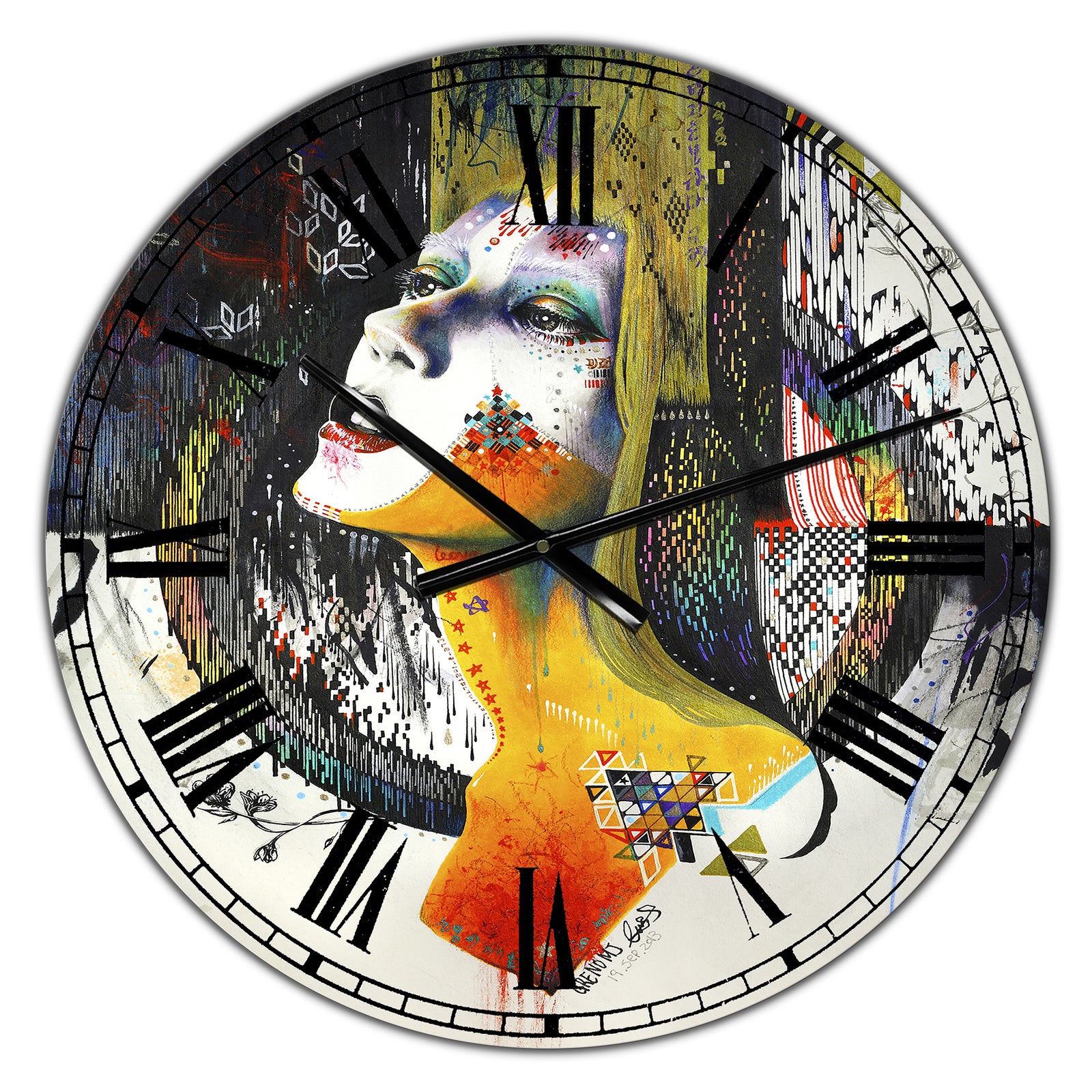 Between Hope And Despair - Modern Wall Clock