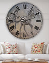 Michael Jackson 07 - Oversized Cottage Wall Clock