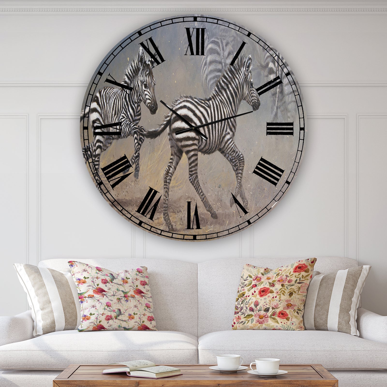 Michael Jackson 07 - Oversized Cottage Wall Clock