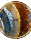 Mineral Slice XV - Oversized Fashion Wall Clock