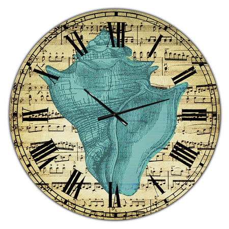 Blue Sea 1 - Oversized Nautical & Coastal Wall Clock