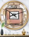 Chic Nr 5 Paris Parfum V - Large Fashion Wall Clock