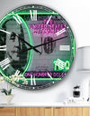 100 dollars - Large Modern Wall Clock