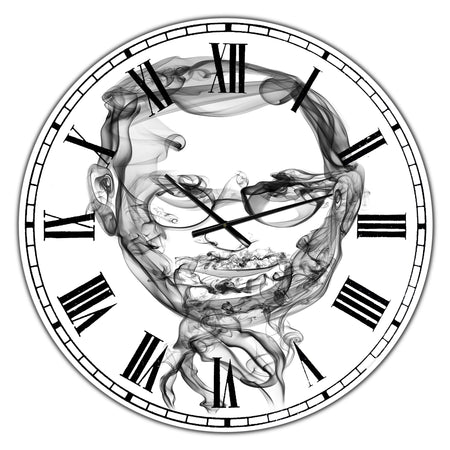 Steve Jobs - Oversized Modern Wall Clock