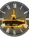 Yellow submarine - Oversized Modern Wall Clock