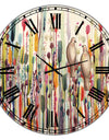 L'un Pour L'autre - Oversized Cottage Wall Clock