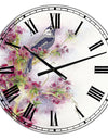 Cherry Blossom Days - Large Cottage Wall Clock