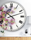 Cherry Blossom Days - Large Cottage Wall Clock