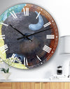 All American - Large Farmhouse Wall Clock