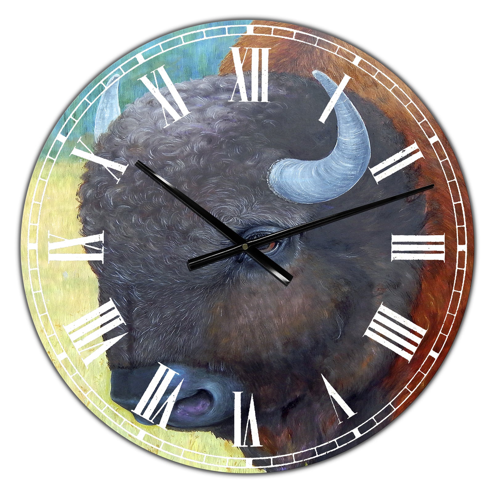 All American - Large Farmhouse Wall Clock