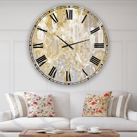 Treasured Cottage - Oversized Fashion Wall Clock