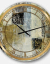 Multicolor Twin City - Glam Large Wall CLock