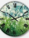 Green Mountain Spring - Cottage Large Wall CLock
