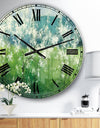 Green Mountain Spring - Cottage Large Wall CLock