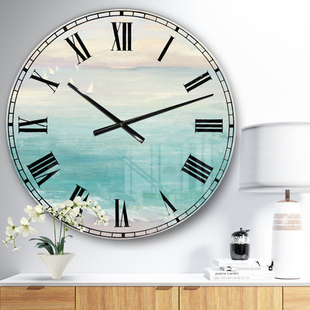 From the Shore - Traditional Large Wall CLock