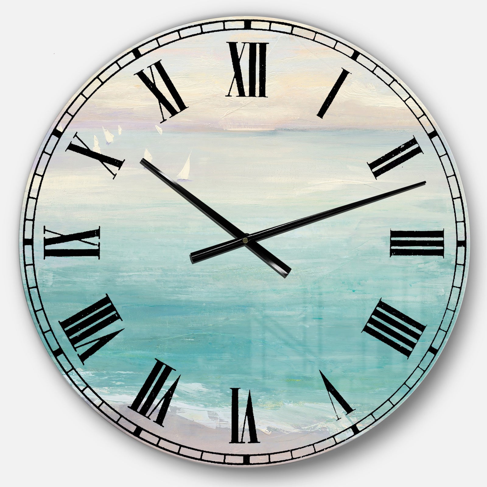 From the Shore - Traditional Large Wall CLock