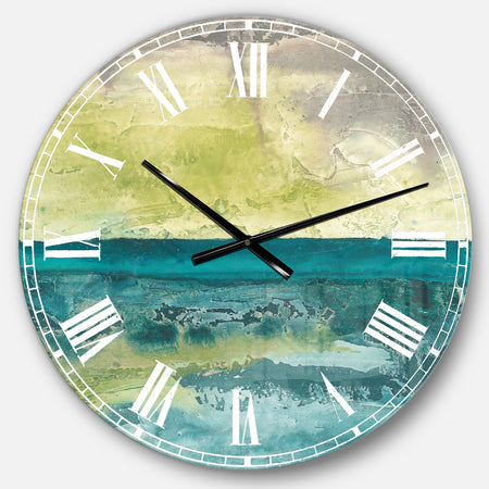 Beyond the Horizon I - Traditional Landscape Large Wall CLock